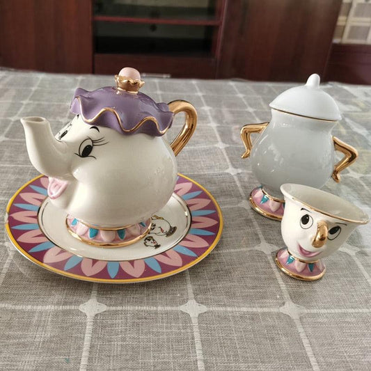 Beauty And The Beast Teapot Set - Hollywood Box