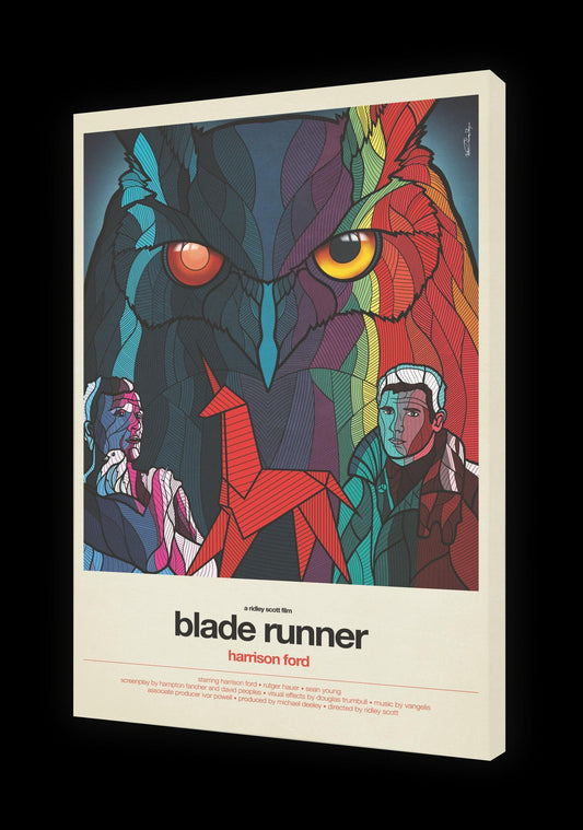 BLADE RUNNER painting by VAN ORTON - Hollywood Box