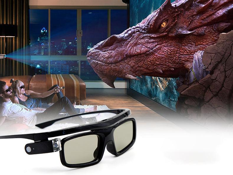 DLP-Link Active Shutter 3D Glass for DLP 3D Projector UFO U50 P12 R19 - Hollywood Box