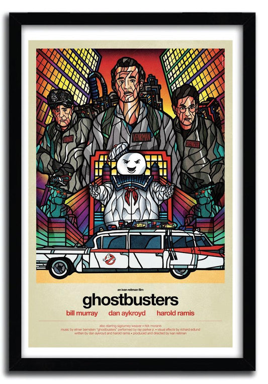 Ghostbusters wall art by VAN ORTON - Hollywood Box