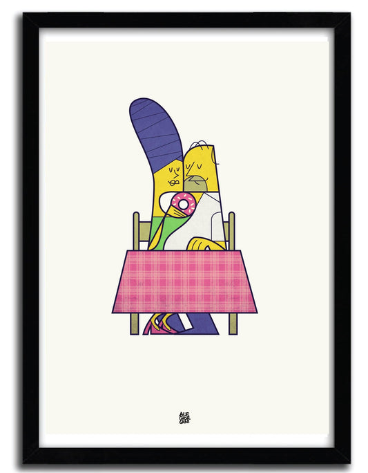 Simpsons poster from Ale Giorgini - Hollywood Box