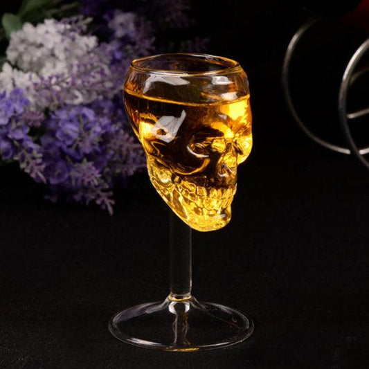 Unique Skull Wine Glass - Hollywood Box
